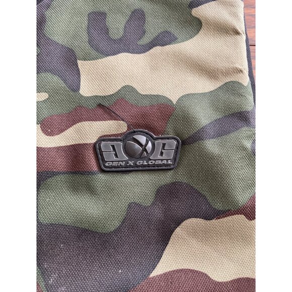 Gen X Global green camouflage tactical paintball vest OSFA - Picture 3 of 6